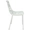 Leisuremod Modern Devon Aluminum Chair, White, 4PK DC23W4 - alternate 4