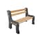 Good Ideas Bench Ends - Make Your Own Outdoor Bench - Dark Granite BENCHEND-DAR - alternate 4