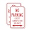 Signmission No Parking Except Sundays & Holidays, 18'' X 24'' 2 Signs, Heavy Gauge Aluminum, 2PK A-1824-2PACK-2660 - alternate 1