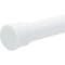 Zenith Zenna Home Straight 42'' To 72'' Adjustable Tension Shower Rod in White 506W - alternate 3