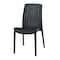 Lagoon Rue Resin Stackable Rattan Style Dining Chairs, 4PK 7025K4-SSLGS - alternate 3