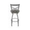 Holland Bar Stool Co 820 Catalina Stainless Steel 36in Swivel Bar Stool with Graph Chalice Seat 82036SS019 - alternate 8