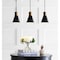 Jonathan Y Apollo 33.5" 3-Light Mid-Century Modern Iron Adjustable Linear LED Pendant, Black/Brass Gold JYL6134A - alternate 14