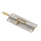 Prime-Line Door and Gate, Slide Barrel Bolt Latch 5 inch with Screws, Galvanized with Brass Bolt and Knob U 117603 - alternate 7