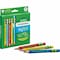 Ticonderoga My First Short Wooden Pencils, Large Triangle Barrel With Eraser, Primary Colors, 24PK X33112 - alternate 1