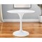 Homeroots 36" White Fiberglass And Metal Dining Table 520859 - alternate 9