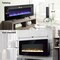 Edendirect 48 in. Wall Mount Electric Fireplace with Remote and Multi Color Flame and Emberbed in Black ZR-W1769P199008 - alternate 7