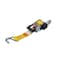 Mytee Products 2in x 10ft Auto Retractable Ratchet Tie Down Strap w/ Wire Hook - Yellow, 4PK RS210R-WHx4 - alternate 9