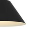 Homeroots 22" Black Aluminum Cone LED Dimmable Outdoor Pendent Hanging Light 683469 - alternate 8