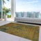 Homeroots 8' X 10' Copper And Green Abstract Washable Indoor Outdoor Area Rug 603584 - alternate 9