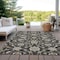 Homeroots 3' X 5' Black Brown And Ivory Moroccan Washable Indoor Outdoor Area Rug 605145 - alternate 6