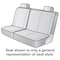 Dash Designs 2007-2013 GMC SIERRA 2500 HD - 2ND ROW BENCH CUSTOM SEAT COVERS K321-16-10ACT - alternate 2