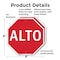 Signmission Alto, 6 inch X 6 inch, Plastic Sign, 2PK OC-P-2PACK-6-203 - alternate 6