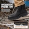 Handpoint Men's 6 in Soft Toe Slip-On Work Boots-Waterproof Leather Chelsea Boots, Slip Resistant, 7.5 80M02-EE-7.5 - alternate 7