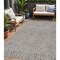 Homeroots 5' X 8' Taupe And Gray Abstract Washable Indoor Outdoor Area Rug 599767 - alternate 1