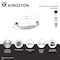 Kingston Brass 18" x 1-1/4" O.D. Stainless Steel Grab Bar with Shelf, Matte Black GBS1854CS0 - alternate 3