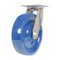Vestil Solid Polyurethane Swivel Caster 8 In. Diameter x 2 In. Width 1400 Lb. Capacity Dark Blue CST-F-SS-8X2SP-S - alternate 1