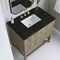 James Martin Vanities Emmeline 36" Single Vanity, Pebble Oak, w/ 3 CM Phantome Eclos Top D100-V36-PBO-3PHT - alternate 3
