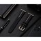 Elegani Band Compatible with Apple Watch 49mm, Black/White, Silver, Black, Yellow Gold, Rose Gold Buckle TPSIVRB-BLKWHT-49 - alternate 3