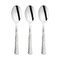 Smarty Had A Party Shiny Metallic Silver Hammered Plastic Spoons (1000 Spoons), 1000PK 2649-CASE - alternate 9