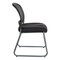 Office Star Products ProGrid Titanium & Black Visitors Chair, Sled Base, Freeflex Coal 86725R-30 - alternate 5