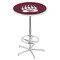 Holland Bar Stool Co 42" Chrome Montana Pub Table, 36" dia. Top L216C4236MontUn - alternate 1