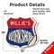 Signmission Willie's Workshop, 12 inch X 12 inch, Vinyl Decal, 2PK SHI-D-2PACK-12-489-WILLIE - alternate 4