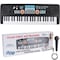 Pyle PYLE 49-Key Electric Keyboard Piano - Portable with Drum Pad, Microphone, Record & Playback Mode PKBRD4112 - alternate 1