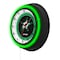 Holland Bar Stool Dallas Stars 19 Double Neon Wall Clock Clk19BK - alternate 5