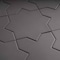 Apollo Tile Seville 7 x 7 in. Matte Graphite Black Porcelain Star Wall and Floor Tile 5.31 sq ft/case, 34PK TNG88STRBLKA - alternate 8