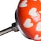 Homeroots Set of Twelve Orange White And Silver Floral Ceramic Drawer Pull Knobs, 12PK 321699 - alternate 6