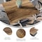 Flash Furniture Commercial 36" SQ HPL Wrapped Scratch and Stain Resistant Tabletop-Natural ST-SQ918B-1-M-3A-W-NAT-GG - alternate 7