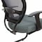 Space Seating 55 Series Professional AirGrid Back Visitors Chair, Grey 5505-2M - alternate 8