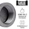 B & K STZ Industries 1/4 in. FIP each Black Malleable Iron Cap 310CA-14 - alternate 5