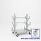 Pucel Heavy Duty Bar & Rod Truck, 36 in W x 48 in L x 60 in H, Gray BRT-48S - alternate 1