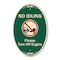 Signmission No Idling Please Turn Off Engine With Graphic, 12 Inch X 18 Inch Designer, Heavy Gauge Aluminum A-OV-G-1218-9829 - alternate 1