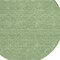 Homeroots 8' Green And Beige Round Geometric Washable Indoor Outdoor Area Rug 594385 - alternate 6