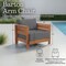 Alaterre Furniture Alaterre Barton Set of 2 Outdoor Patio Chairs with Cushions Natural Furniture Design 80-BARTON-CH2-G - alternate 6