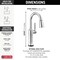 Delta Renaldi Touch2O Bar / Prep Faucet with Touchless Technology Lumicoat Chrome 9984TL-PR-DST - alternate 7