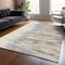 Homeroots 8' X 10' Beige Brown And Gray Abstract Washable Indoor Outdoor Area Rug 601173 - alternate 9