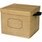 Teacher Created Resources Shelf Storage Bin, Burlap, Beige, 10 1/2 in H, 13 in W, 12 in L TCR20834 - alternate 1