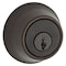 Kwikset Deadbolt, Alike Key, Steel, Venetian Bronze, 238 to 234 in Backset 96600-542 - alternate 1