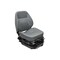 Uni Pro 1010 Air Suspension Seat 24-Volt Gray Fabric 7919 - alternate 9