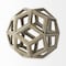 Homeroots Khaki Crackle Glaze Ceramic Geometric Sculpture 392533 - alternate 9