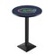Holland Bar Stool Co 42" Blk Wrinkle Florida Pub Table, 36" dia. Top L217B4236FlorUn - alternate 1