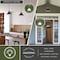 Vaxcel Outland 1 Light Black Gold Farmhouse Outdoor Barn Dome Pendant T0349 - alternate 5