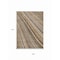 Homeroots 9' X 12' Taupe Beige And Brown Striped Washable Indoor Outdoor Area Rug 615023 - alternate 8