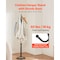 Vevor Freestanding Coat Rack Coats Tree Stand with Stable Marble Base & 6 Hooks GH-6206s - alternate 6