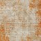 Homeroots 10' X 14' Orange And Ivory Abstract Washable Indoor Outdoor Area Rug 612345 - alternate 6