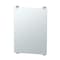 Gatco Elevate 30" Frameless Fixed Mount Mirror, Satin Nickel 1596 - alternate 1